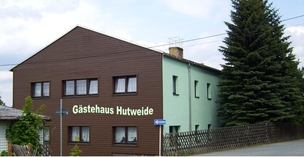 ホテル Gaestehaus Hutweide Bärenstein エクステリア 写真